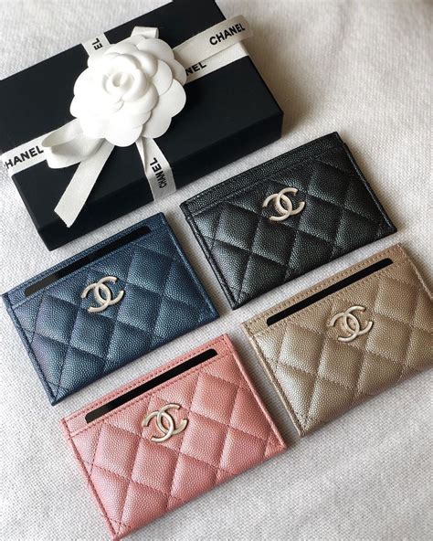 cardholder chanel|chanel small card holder price.